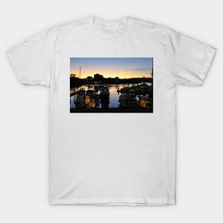 Dusk and the Boats T-Shirt